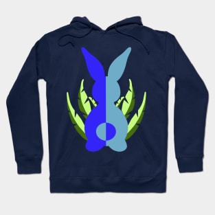 Easter Bunny Blue Hoodie